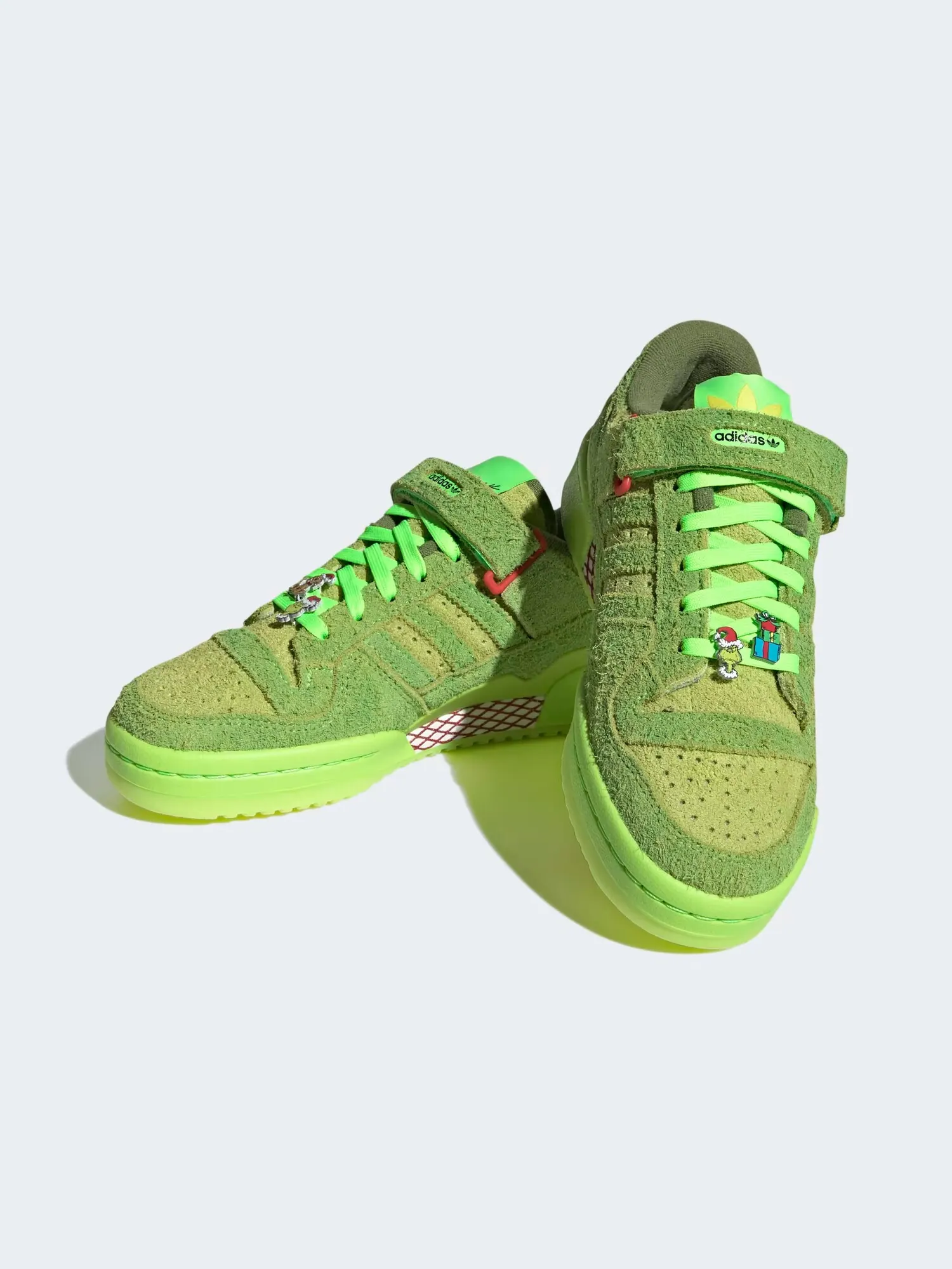 Кроссовки детские Adidas Forum Low x Dr. Seuss 'Grinch' — изображение 4 из 11, зеленый