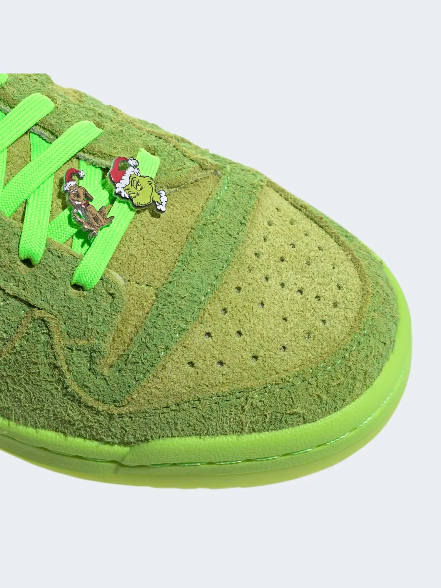 Кроссовки детские Adidas Forum Low x Dr. Seuss 'Grinch' — изображение 8 из 11, зеленый