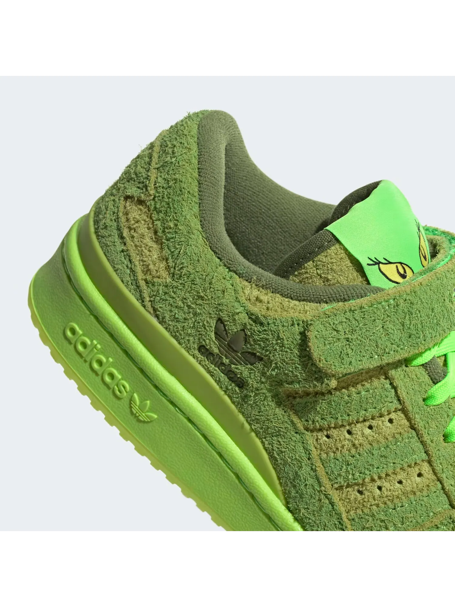 Кроссовки детские Adidas Forum Low x Dr. Seuss 'Grinch' — изображение 9 из 11, зеленый