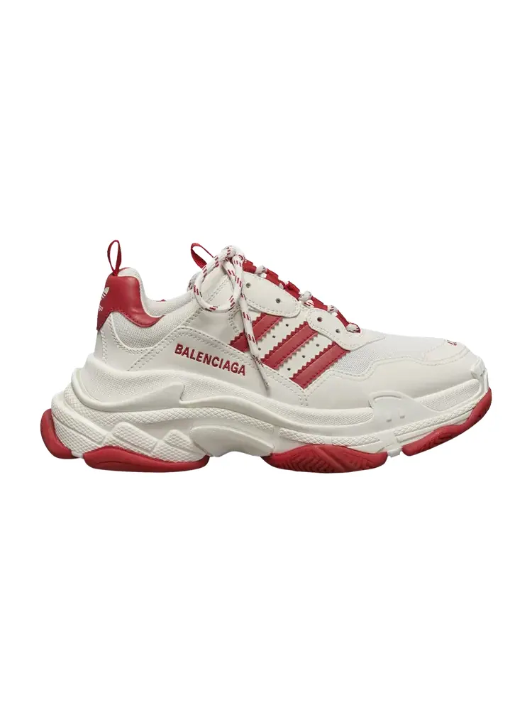 Кроссовки Adidas Balenciaga x Adidas Wmns Triple S Sneaker — изображение 1 из 1, белый