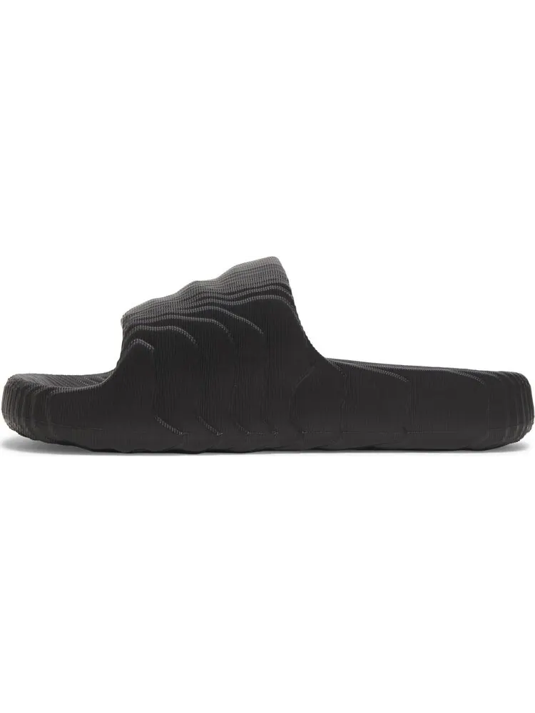 Кроссовки Adilette 22 Slides 'Black Scarlet' — изображение 3 из 4, черный