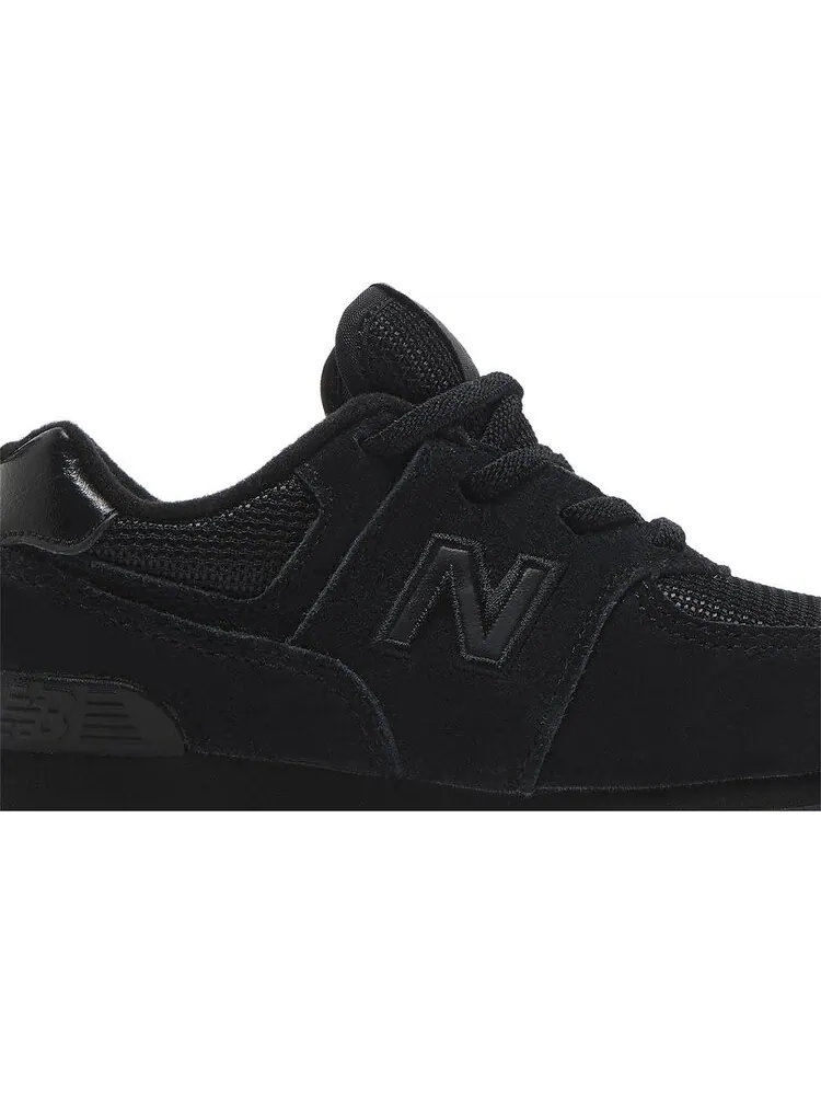 Кроссовки New Balance 574 Bungee Toddler 'Core Pack - Black' — изображение 2 из 8, черный