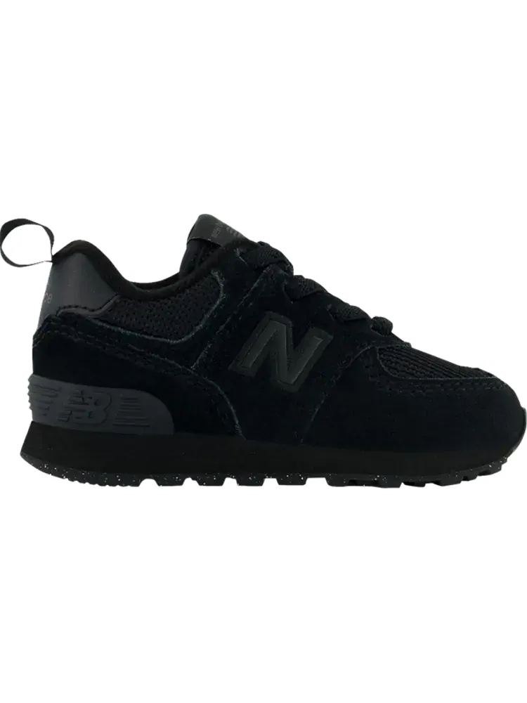 Кроссовки New Balance 574 Bungee Toddler Wide 'Core Pack - Black' — изображение 1 из 1, черный