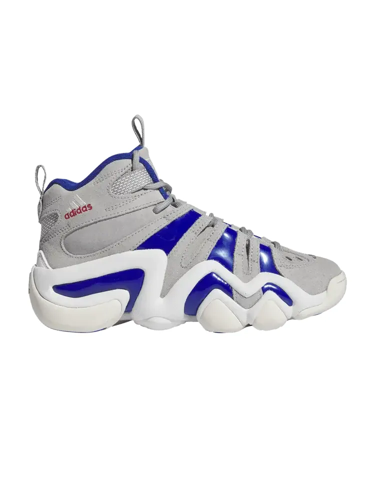 Кроссовки adidas Crazy 8 J 'Dodgers' — изображение 1 из 1, серый/синий/белый