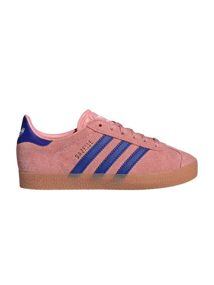Кроссовки adidas Gazelle C Semi Pink Spark Lucid Blue — изображение 1 из 1, розовый синий