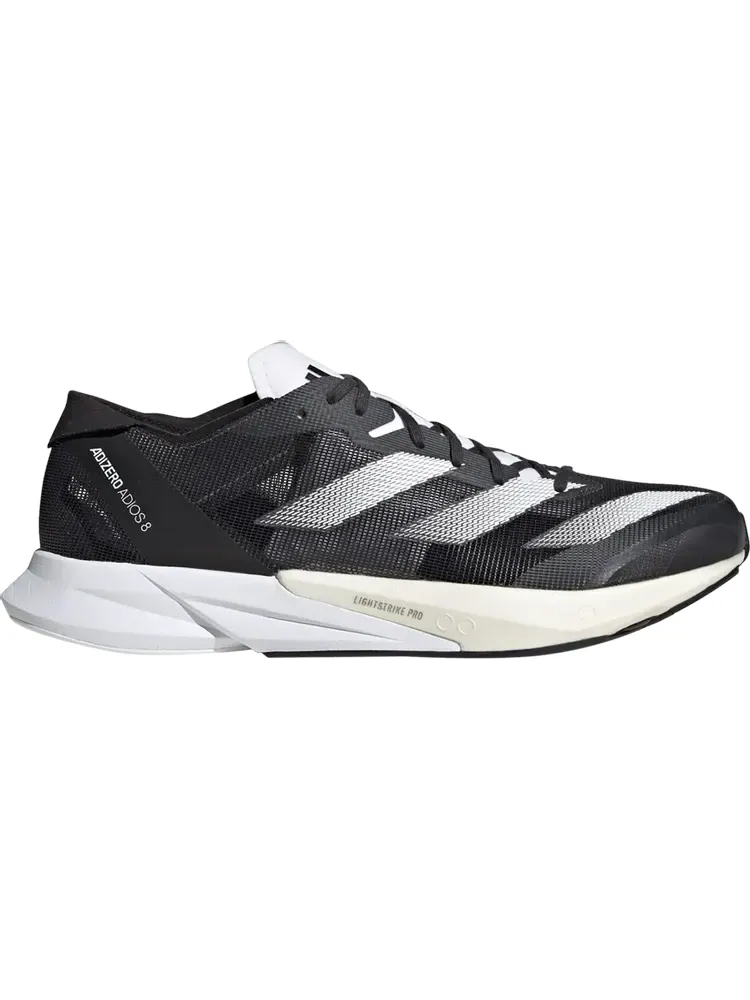 Кроссовки Adizero Adios 8 'Carbon White' — изображение 1 из 1, черный