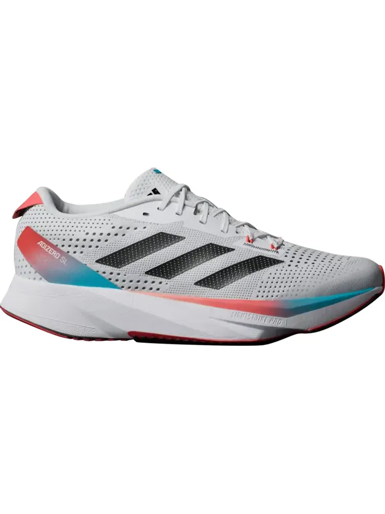 Кроссовки Adizero SL 'White Black Bright Red' — изображение 1 из 1, белый