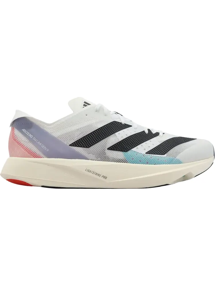 Кроссовки Adizero Takumi Sen 9 'Silver Violet Cyan' — изображение 1 из 1, серебряный