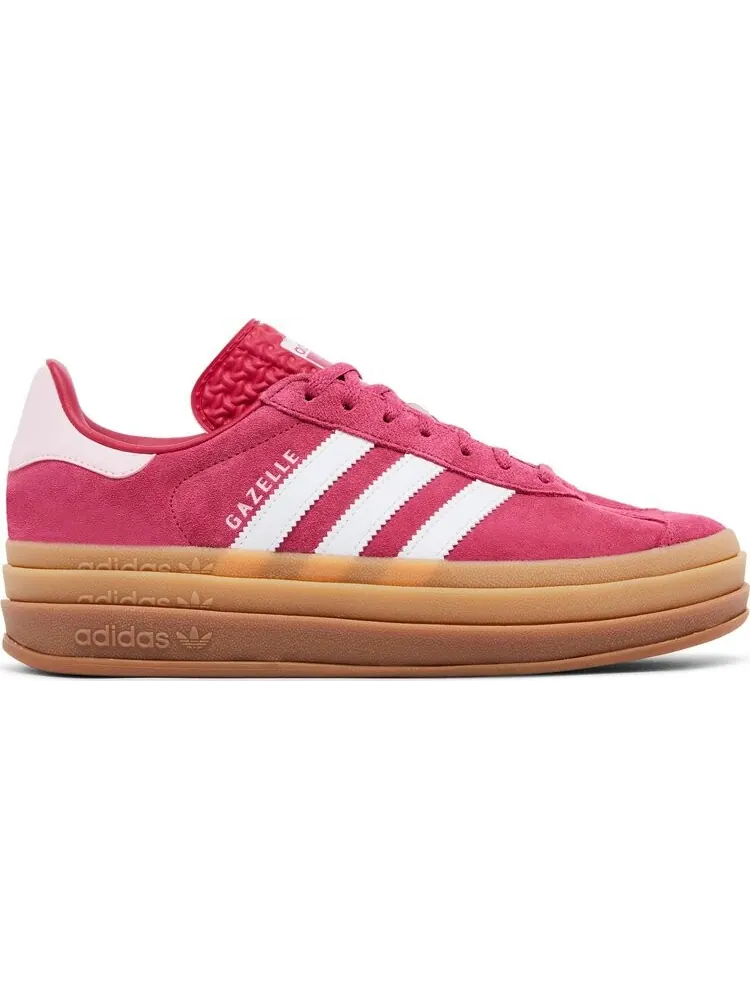 Кроссовки Wmns Gazelle Bold 'Wild Pink Gum' — изображение 1 из 4, белый