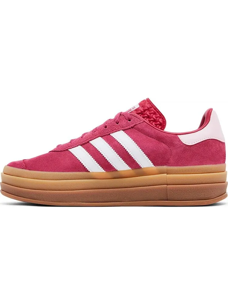 Кроссовки Wmns Gazelle Bold 'Wild Pink Gum' — изображение 3 из 4, белый