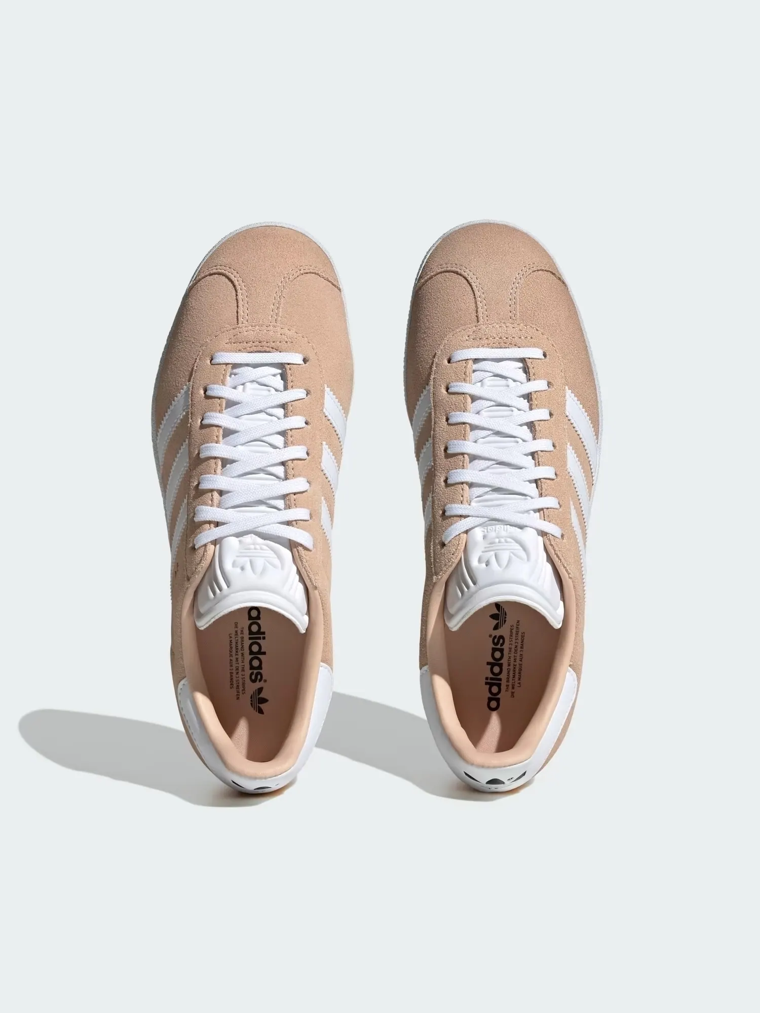 Кроссовки Adidas Gazelle ID7006 — изображение 6 из 10, белый/черный