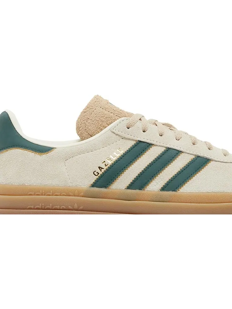 Кроссовки Wmns Gazelle Bold 'Cream Collegiate Green' — изображение 2 из 4, бежевый