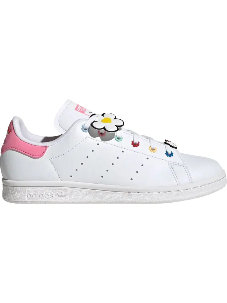 Кроссовки Hello Kitty x Stan Smith J 'Floral Beads' — изображение 1 из 1, белый
