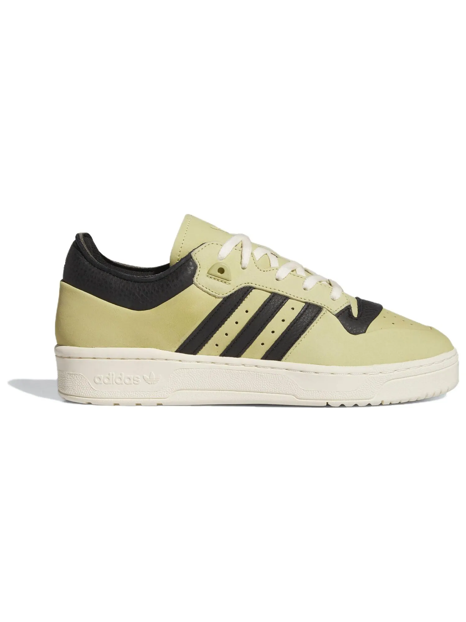 Кроссовки Adidas Rivalry 86 Low Halo Gold Black Adidas Originals — изображение 2 из 5, желтый зеленый