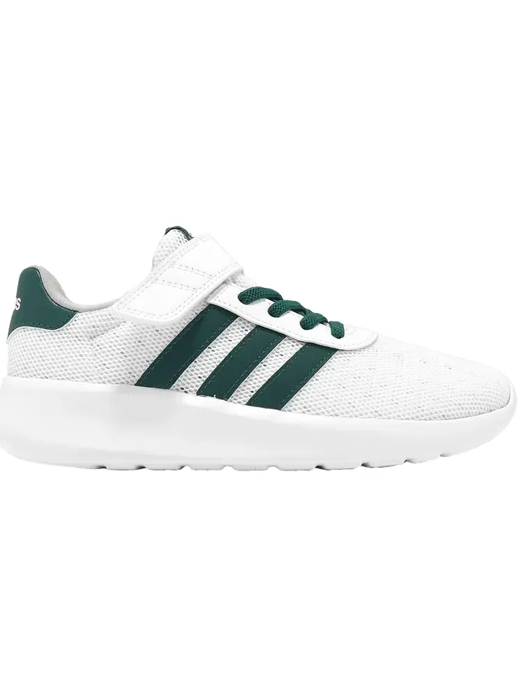 Кроссовки adidas Lite Racer 3.0 Hook & Loop K 'White Collegiate Green' — изображение 1 из 1, белый