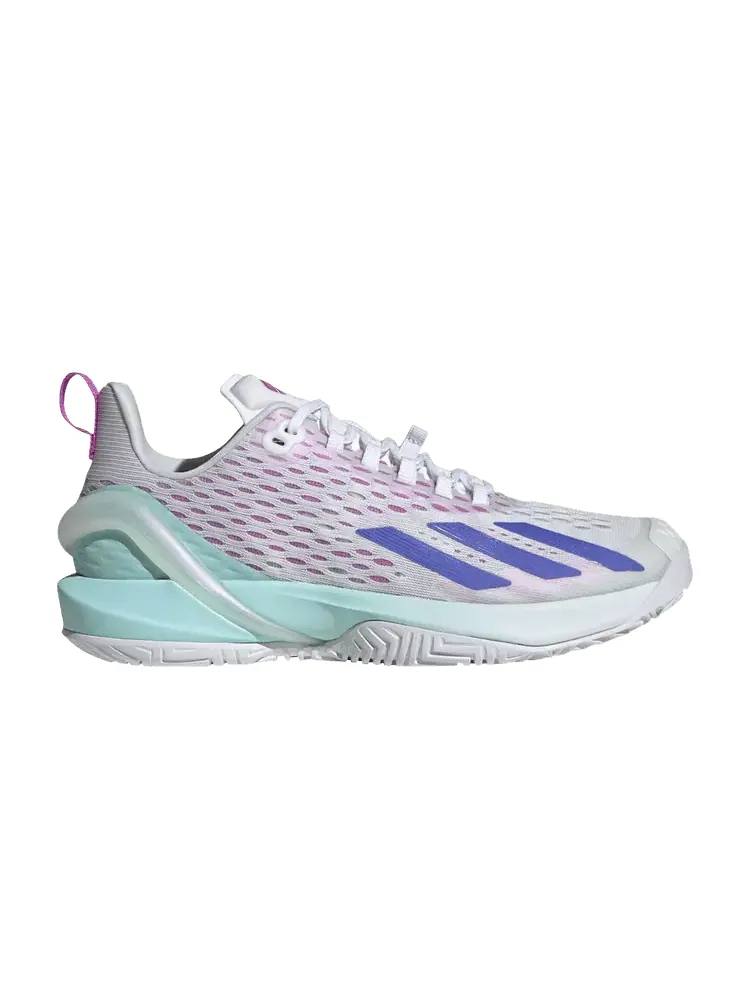 Кроссовки Wmns Adizero Cybersonic 'White Cobalt Flash Aqua' — изображение 1 из 1, белый голубой