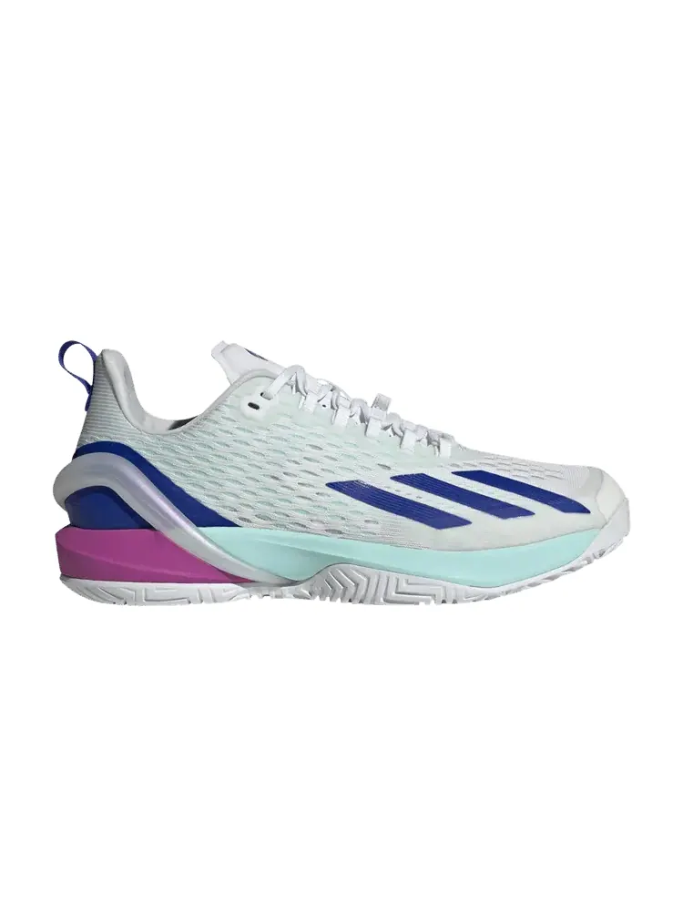 Кроссовки Adizero Cybersonic 'White Semi Flash Aqua' — изображение 1 из 1, белый голубой