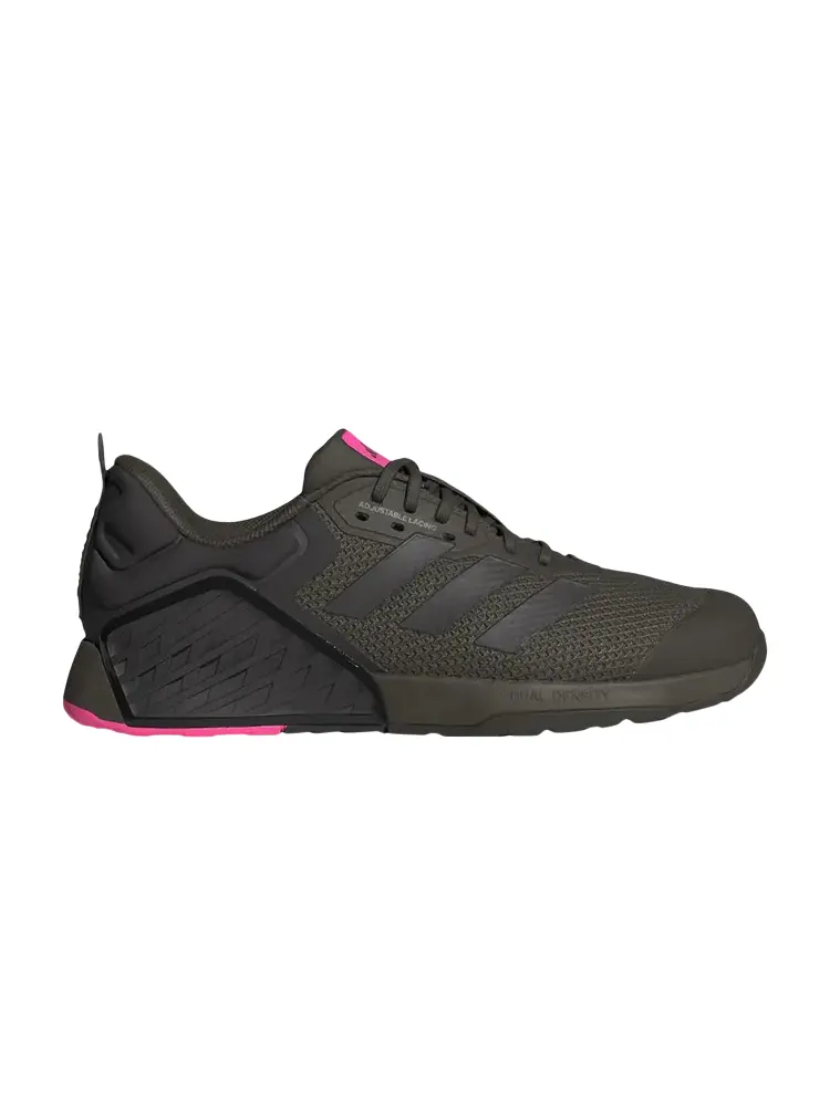 Кроссовки Adidas Dropset 3 Shadow Olive Lucid Pink — изображение 1 из 1, оливковый розовый