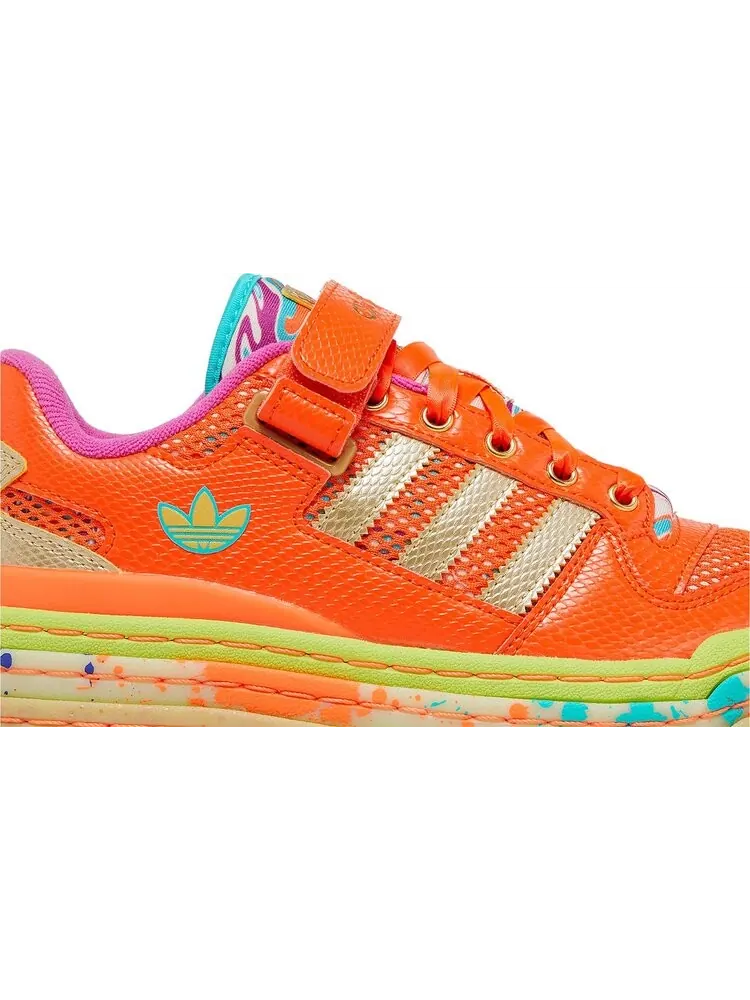 Кроссовки Wmns Forum Low Triple Platform 'Carnival' — изображение 2 из 4, оранжевый