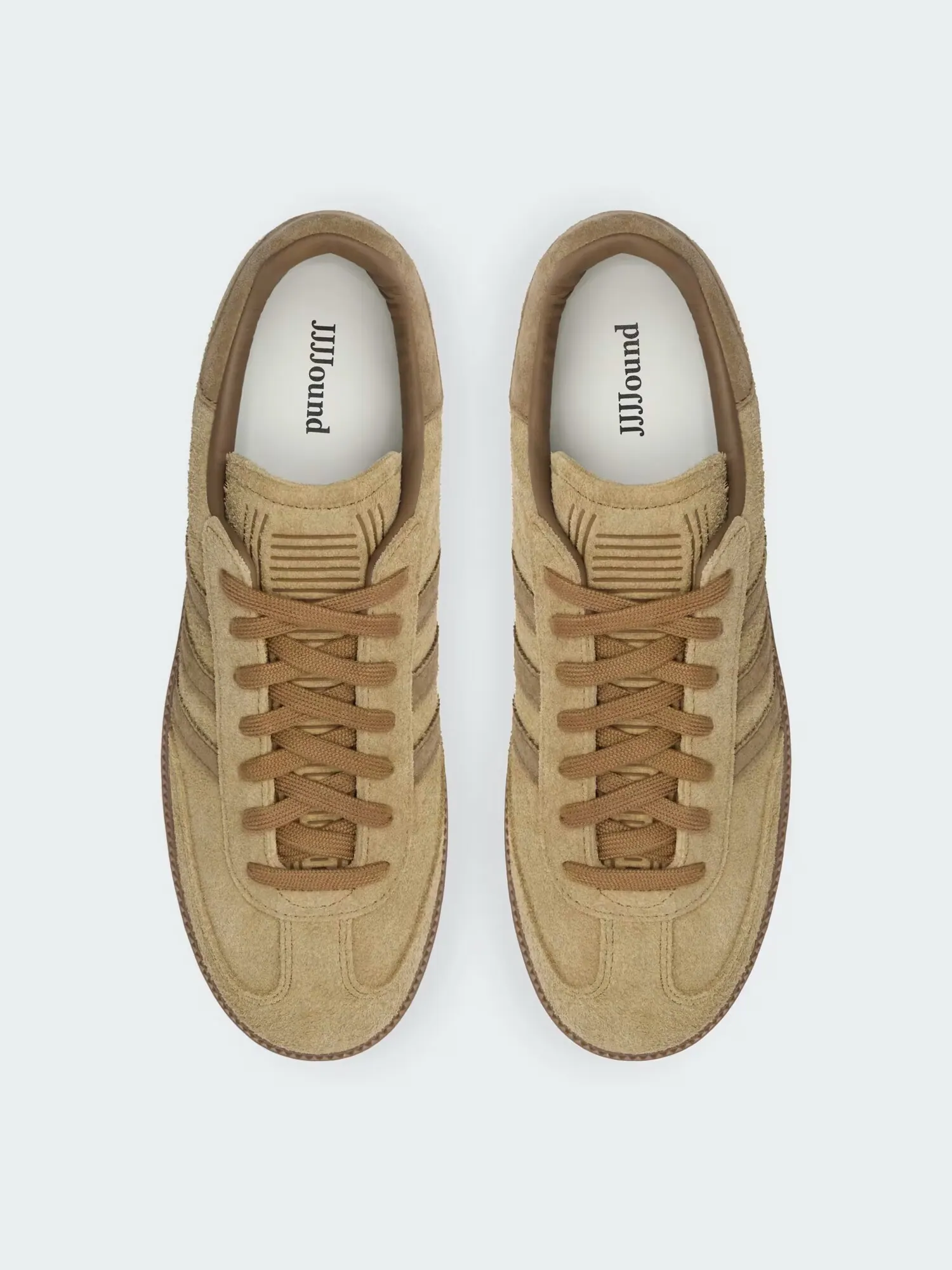 Кроссовки Adidas Originals Samba x JJJJound — изображение 5 из 9, бежевый