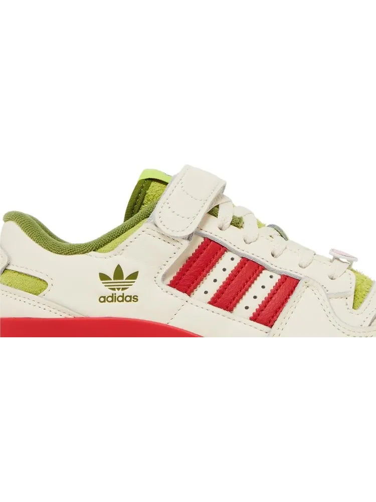 Кроссовки Dr. Seuss x Forum Low J 'The Grinch - Cream White' — изображение 2 из 4, бежевый