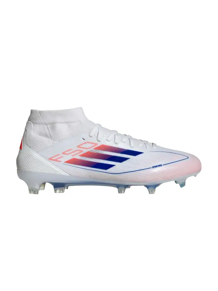 Кроссовки Adidas Wmns Adizero F50 Pro Mid FG — изображение 1 из 1, белый