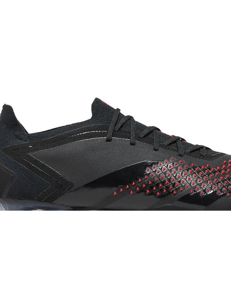 Кроссовки Prada x Predator Accuracy Lux.1 L FG 'Black Solar Red' — изображение 2 из 4, черный