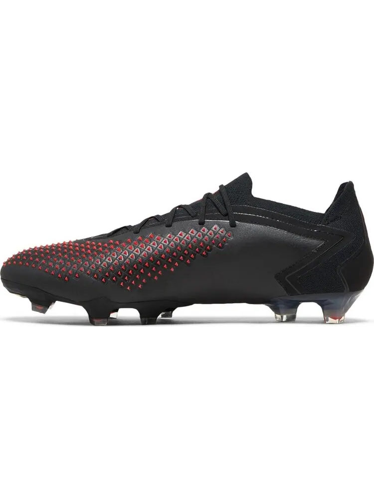 Кроссовки Prada x Predator Accuracy Lux.1 L FG 'Black Solar Red' — изображение 3 из 4, черный