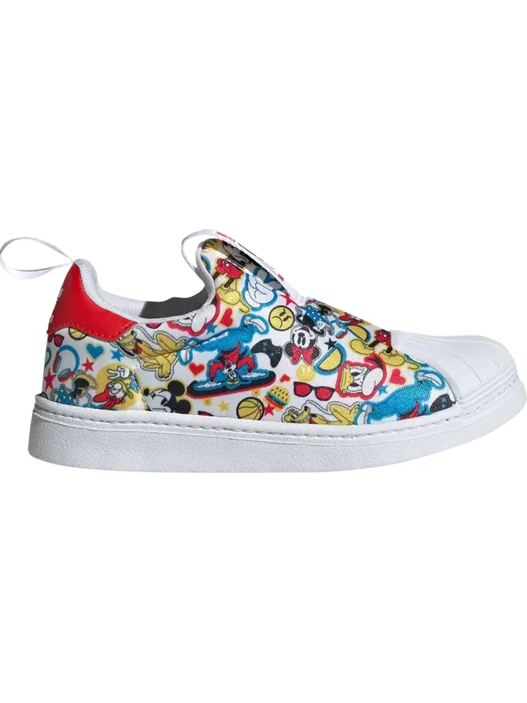 Кроссовки Disney x Superstar 360 J 'Mickey and Friends' — изображение 1 из 1, белый