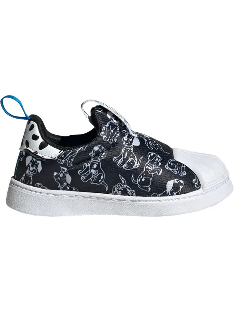 Кроссовки Disney x Superstar 360 I '101 Dalmatians - Puppy Print' — изображение 1 из 1, черный