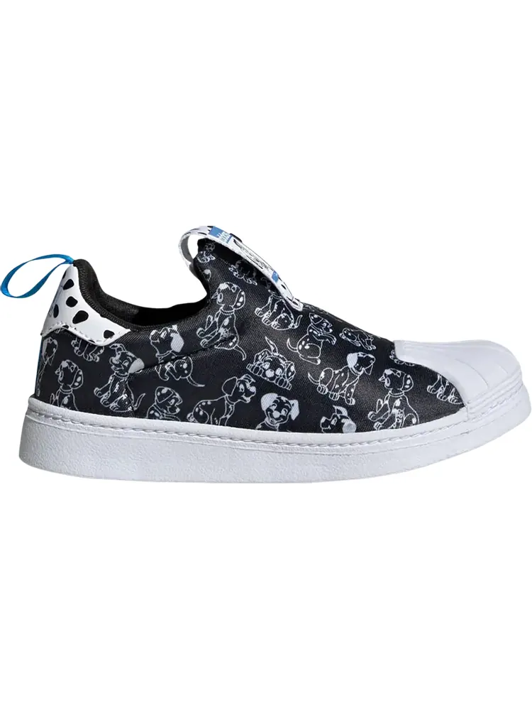Кроссовки Disney x Superstar 360 J '101 Dalmatians - Puppy Print' — изображение 1 из 1, черный