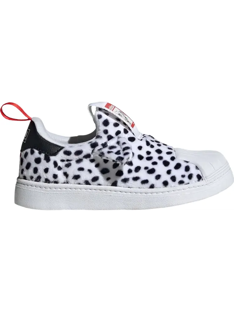 Кроссовки Disney x Superstar 360 J '101 Dalmatians - Dog Ears' — изображение 1 из 1, белый
