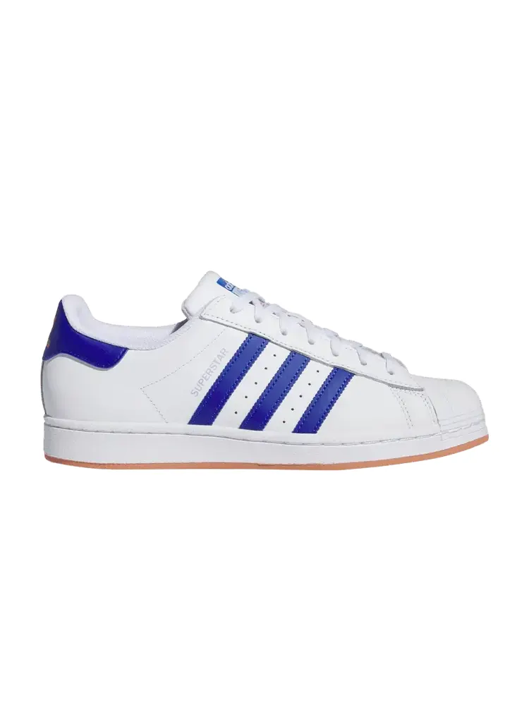 Кроссовки adidas Superstar 'White Semi Lucid Blue Gum' — изображение 1 из 1, белый/синий