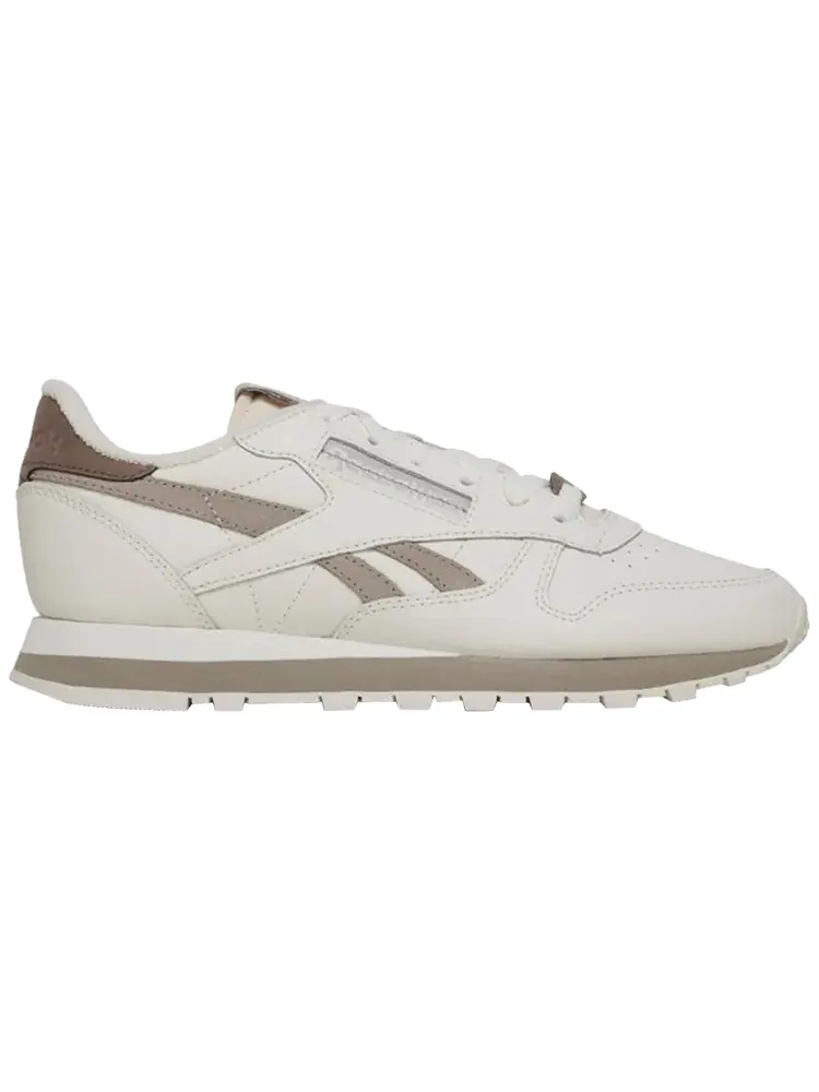 Кроссовки Reebok Wmns Classic Leather 'Chalk Ash Utility Brown' — изображение 1 из 1, коричневый
