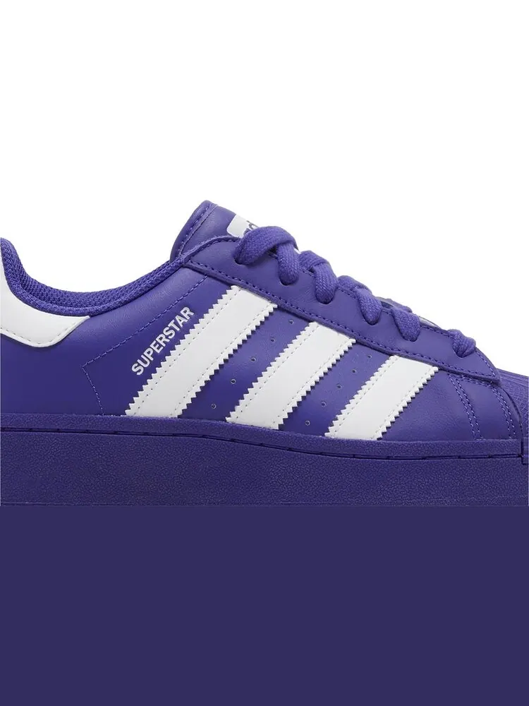 Кроссовки Wmns Superstar XLG 'Purple' — изображение 2 из 4, синий