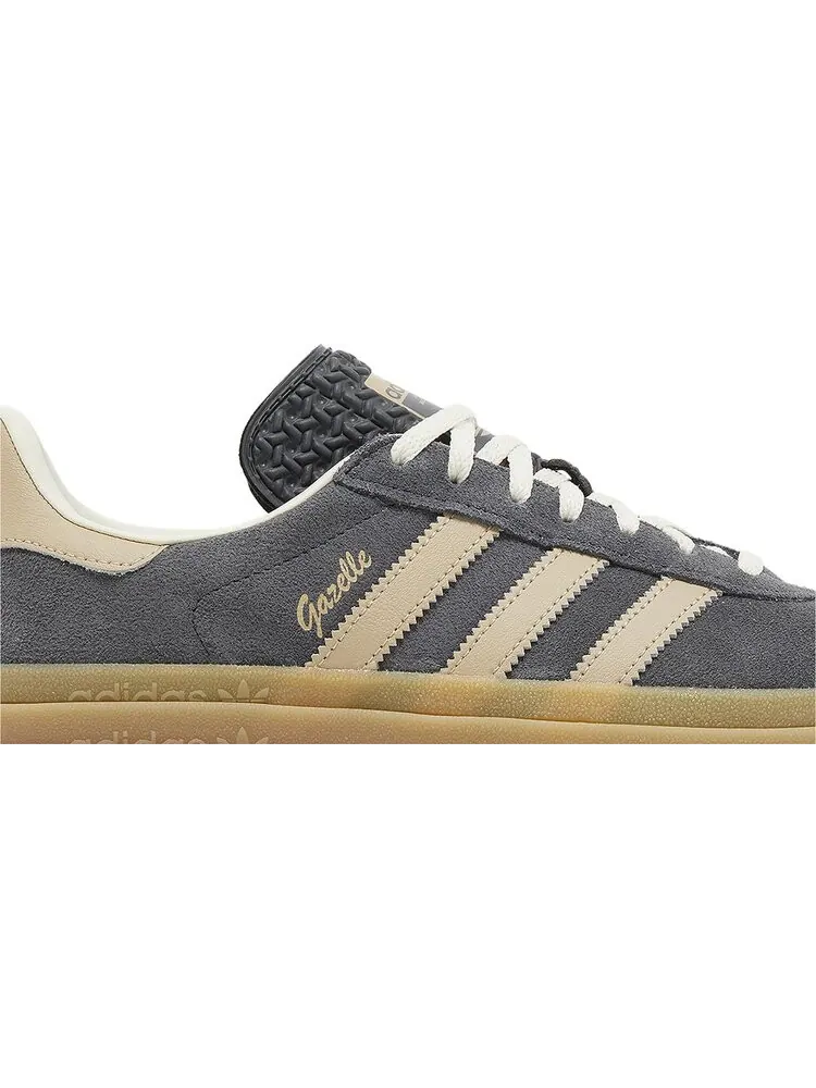 Кроссовки Wmns Gazelle Bold 'Grey Magic Beige Gum' — изображение 2 из 4, серый