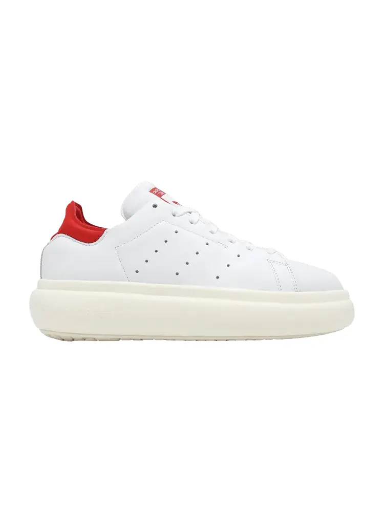 Кроссовки adidas Wmns Stan Smith Platform 'White Scarlet' — изображение 1 из 1, белый/белый
