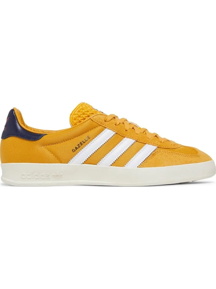 Кроссовки Gazelle Indoor 'Preloved Yellow Dark Blue' — изображение 1 из 4, желтый