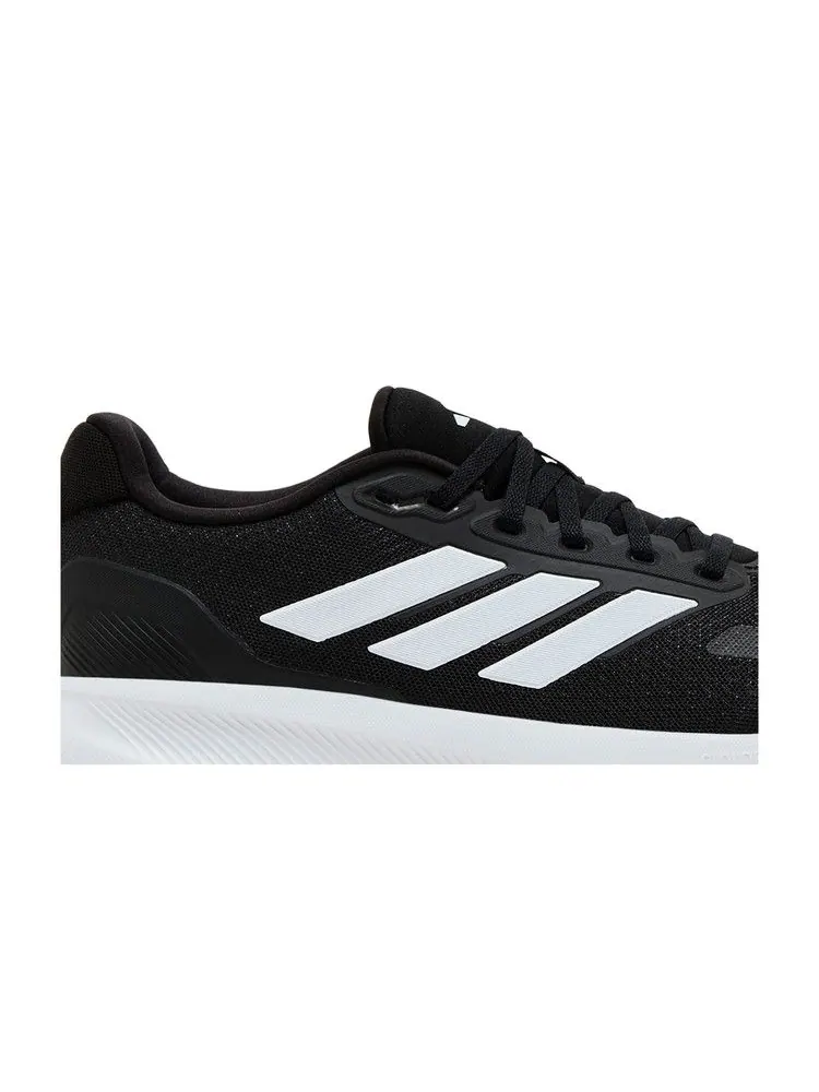 Кроссовки adidas Runfalcon 5 Wide 'Black White' — изображение 3 из 9, черный/белый/черный