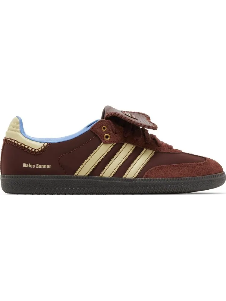 Кроссовки Adidas х Wales Bonner Samba Nylon — изображение 1 из 4, коричневый