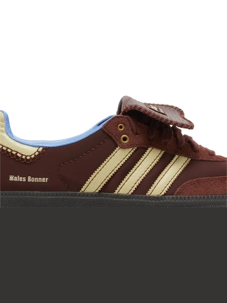 Кроссовки Adidas х Wales Bonner Samba Nylon — изображение 2 из 4, коричневый
