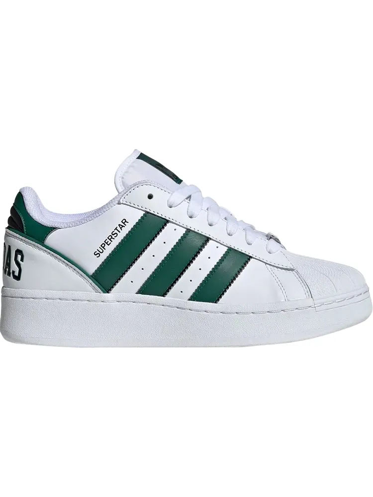 Кроссовки Superstar XLG 'Throwback Jerseys Pack - Collegiate Green' — изображение 1 из 1, белый