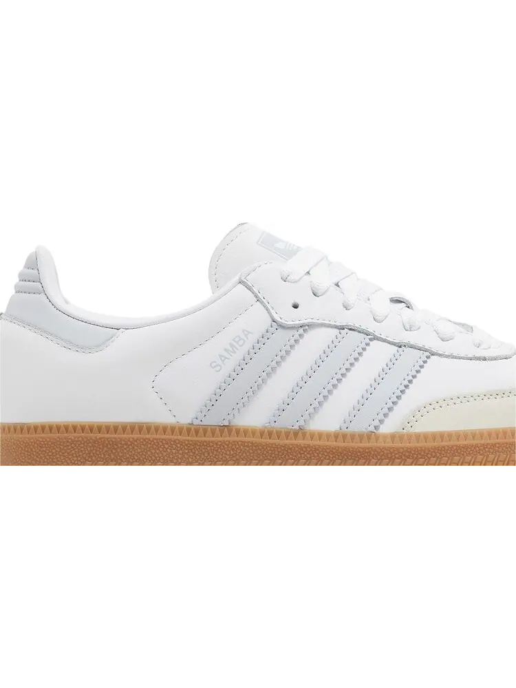 Кроссовки Wmns Samba OG 'White Halo Blue Gum' — изображение 2 из 4, белый