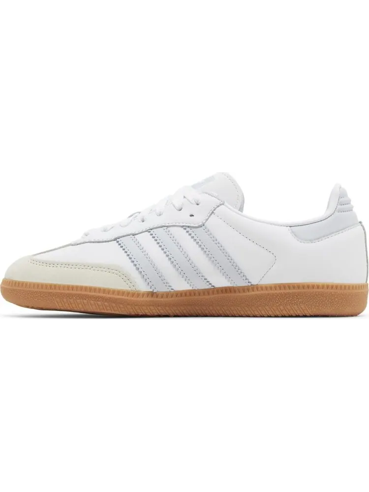 Кроссовки Wmns Samba OG 'White Halo Blue Gum' — изображение 3 из 4, белый