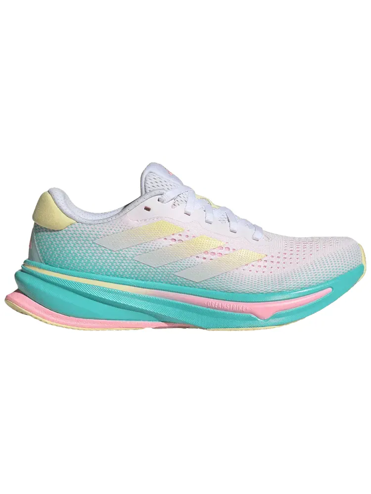 Кроссовки adidas Wmns Supernova Rise 'White Yellow Flash Aqua' — изображение 1 из 1, белый желтый голубой