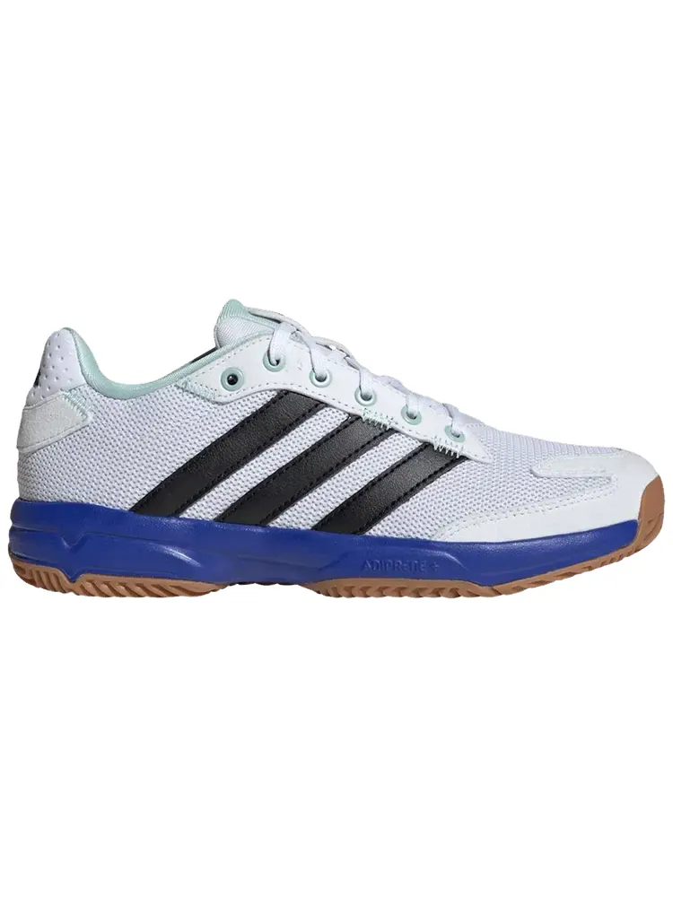 Кроссовки adidas Stabil J 'White Black Lucid Blue' — изображение 1 из 1, белый