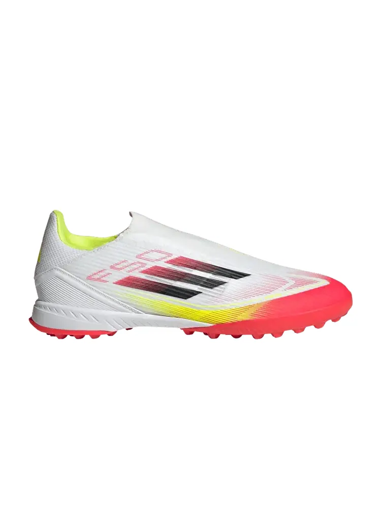 Кроссовки adidas Adizero F50 League Laceless TF 'Pure Victory Pack' — изображение 1 из 1, белый/черный/желтый