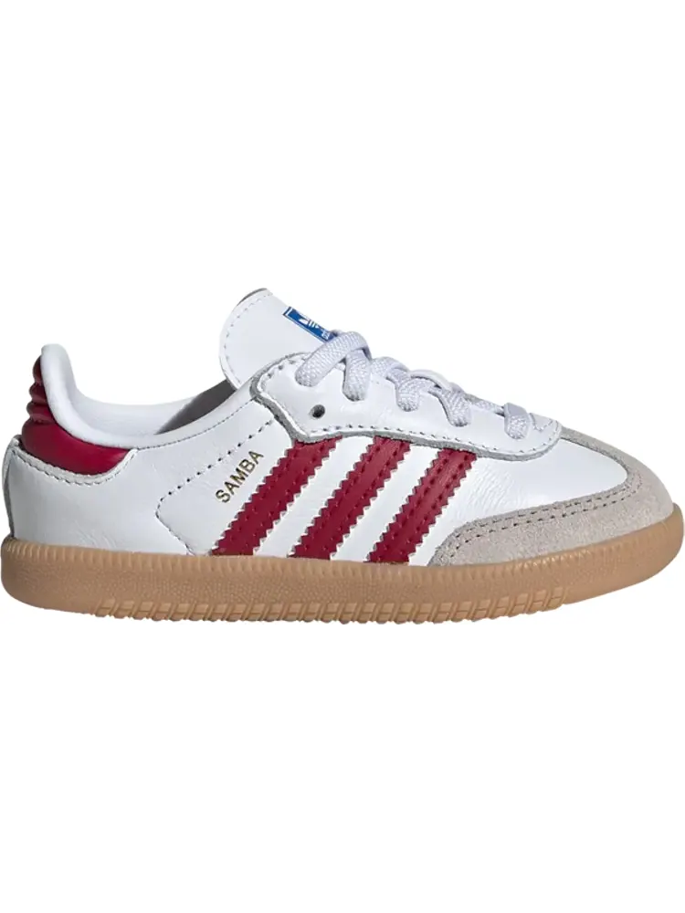 Кроссовки Samba OG I 'White Collegiate Burgundy Gum' — изображение 1 из 1, белый