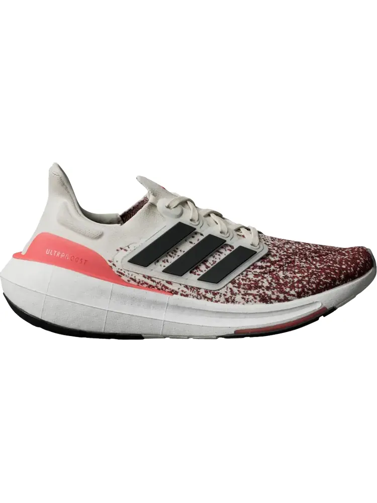 Кроссовки UltraBoost Light 'Chalk Bright Red Gradient' — изображение 1 из 1, бежевый