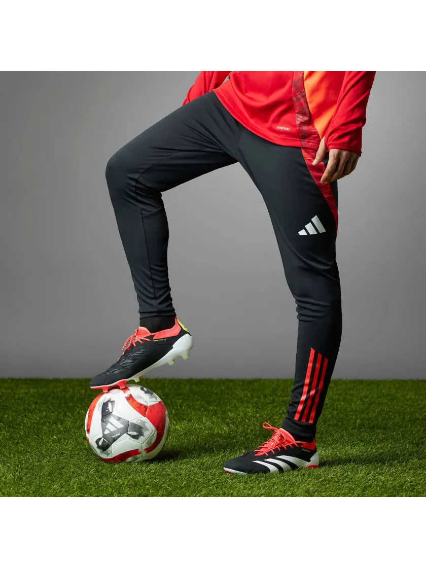 Кроссовки adidas Predator 24 Elite Low Firm Ground Cleats — изображение 8 из 11, черный/белый/красный